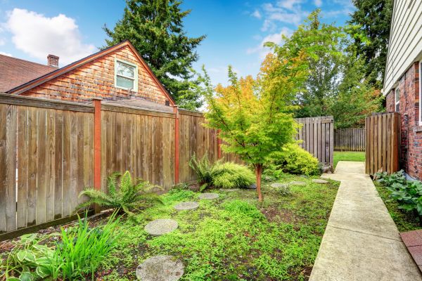 Backyard Walkway Construction in North Charleston